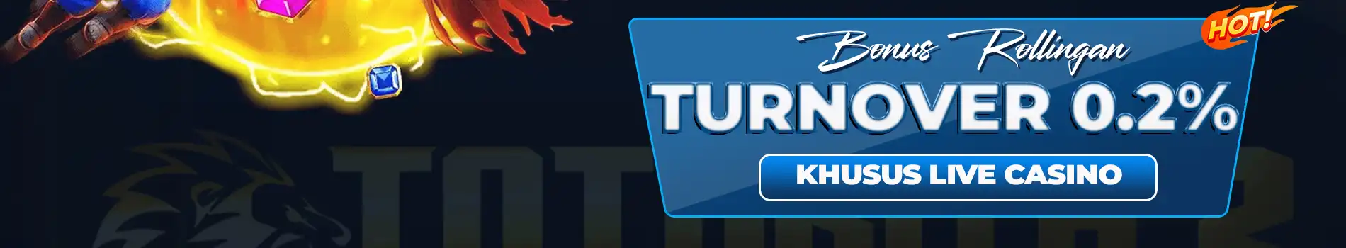 BONUS ROLLINGAN LIVE CASINO